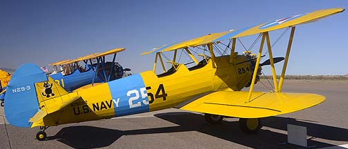 Stearman B75N1 N75052, Cactus Fly-in, March 3, 2012